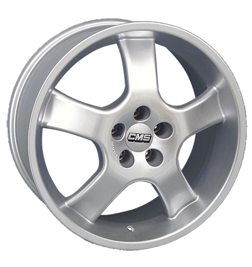 pneumatiky - 7.5x17 5x100 ET38 CMS Zeus silber silber lackiert MILLE Rfky / Alu Hamann kmh-Wheels Hlinkov disky