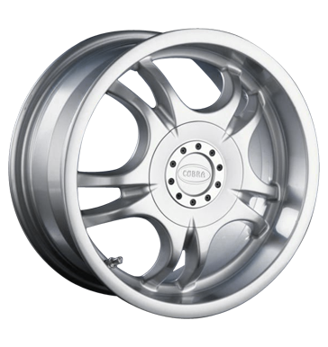 pneumatiky - 7x15 4x98 ET37 Cobra Europa silber silber lackiert tazn lana Rfky / Alu Motocyklov zvody RC design b2b pneu