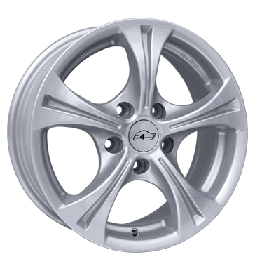 pneumatiky - 6.5x15 5x110 ET38 Com4Wheels Andromeda silber silber lackiert prejezdy Rfky / Alu AUDI ocelov rfek Autoprodejce