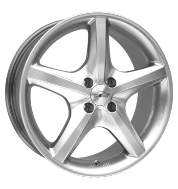 pneumatiky - 7x17 5x112 ET40 Com4Wheels Arrow silber brilliantsilber letn Rfky / Alu bezpecnostn vesty Lehk nkladn auto Winter od 17,5 