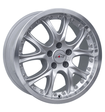 pneumatiky - 8.5x18 5x112 ET30 Com4Wheels B silber silber Horn poliert baterie Rfky / Alu Kerscher Proline Kola Autoprodejce