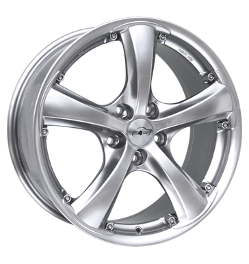 pneumatiky - 8x18 5x100 ET35 Com4Wheels Blade silber highgloss Jahreswagen Rfky / Alu Motorsport PLATINUM disky