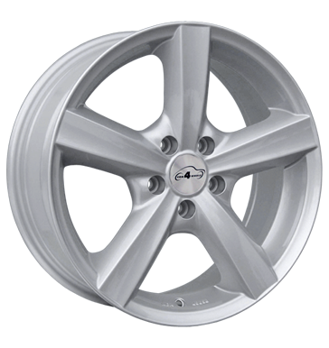 pneumatiky - 6.5x15 5x114.3 ET40 Com4Wheels Bounce silber silber lackiert Tricka Rfky / Alu Rim luzka (nhradn dly) Shaper Autodlna