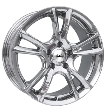 pneumatiky - 7.5x18 5x98 ET35 Com4Wheels Calypso chrom chrom G-KOLO Rfky / Alu kozel motocykl ventil pneus