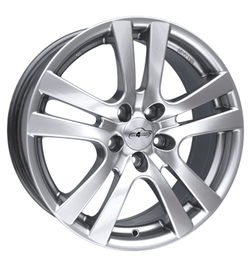 pneumatiky - 7x16 5x100 ET38 Com4Wheels Como silber highgloss tazn lana Rfky / Alu Opel STIL AUTO pneumatiky