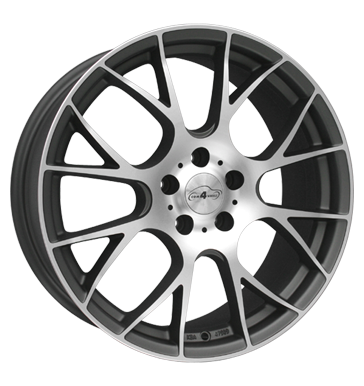 pneumatiky - 8x18 5x114.3 ET45 Com4Wheels Crossover grau / anthrazit graphit Truck Winter od 17,5 