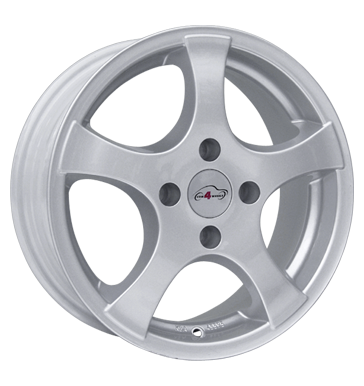 pneumatiky - 7x16 4x114.3 ET35 Com4Wheels Cruise silber silber lackiert Ovldn rdiov dlkov Rfky / Alu zrcadlo design odevy trziste