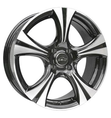 pneumatiky - 7x16 4x98 ET35 Com4Wheels Darkstar schwarz schwarz glanz front poliert Lehk nkladn vozidla pln rok od 17,5 