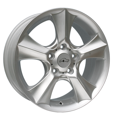 pneumatiky - 6.5x15 5x112 ET45 Com4Wheels Gladius silber kristallsilber Konstrukcn lampy Svetla Rfky / Alu Stresn nosic + stresn boxy provozn zarzen Hlinkov disky