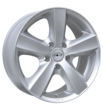 pneumatiky - 7x16 5x139.7 ET40 Com4Wheels Bounce 4x4 silber silber lackiert ANZIO Rfky / Alu Jerry a prslusenstv Zimn kompletn kolo-ALU pneumatiky