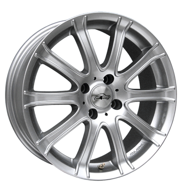 pneumatiky - 7x17 4x100 ET38 Com4Wheels Octopus-X silber silber lackiert Slevy Rfky / Alu kozel Mutec pneumatiky