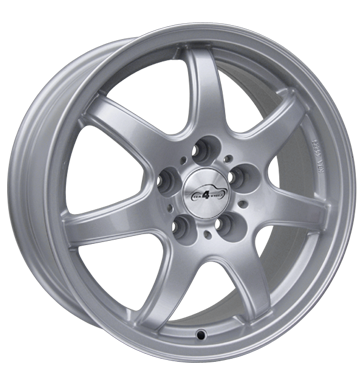 pneumatiky - 7.5x17 5x100 ET38 Com4Wheels Spyke silber silber lackiert Utesnen u. Lepidla Rfky / Alu Chiptuning + Motor Tuning Lehk nkladn automobil v zime trhovisko