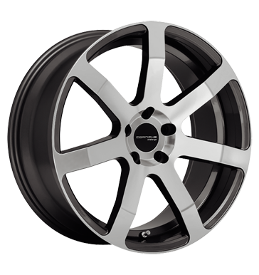 pneumatiky - 8.5x19 5x114.3 ET40 Corniche Challenge sonstige higloss gunmetal polished myt oken Rfky / Alu tazn lana Lehk nkladn automobil v zime pneu b2b