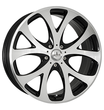 pneumatiky - 8x19 5x112 ET38 Corniche Torino schwarz highgloss-black Offroad letn Rfky / Alu nrad chlapec pneus