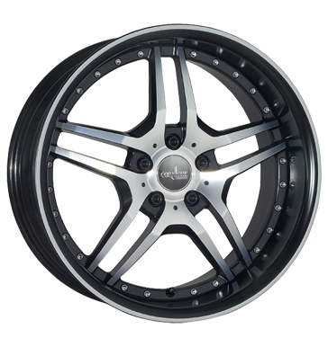 pneumatiky - 9x18 5x112 ET35 Corniche Vegas schwarz highgloss black polished motocykl Rfky / Alu Letn Total kola ALU Hadice / Chafers Prodejce pneumatk