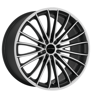 pneumatiky - 8.5x20 5x112 ET45 Corspeed Le Mans schwarz mattblack-polished PLATINUM Rfky / Alu ADVANTI Antera pneu