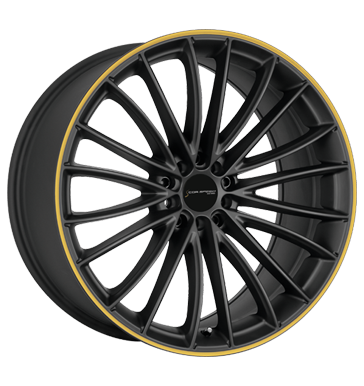 pneumatiky - 9.5x19 5x100 ET35 Corspeed Le Mans gelb PureSports / Color Trim gelb Kondenztory + Equalizer Rfky / Alu Rondell Lehk nkladn vozidla pln rok od 17,5 