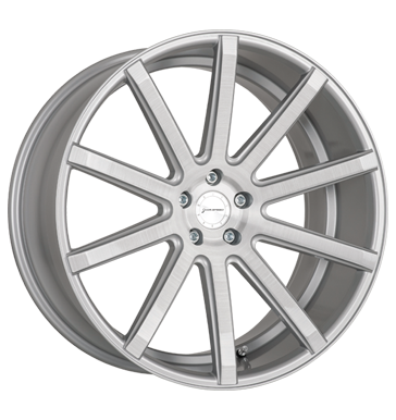 pneumatiky - 10.5x21 5x112 ET35 Corspeed Deville silber Silver-brushed-Surface Offroad cel rok Rfky / Alu Alustar zahradn traktor pneus