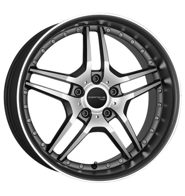 pneumatiky - 8.5x19 5x112 ET28 Corspeed Vegas schwarz mattblack-polished prce Rfky / Alu Chlazen - Air palivo pneumatiky
