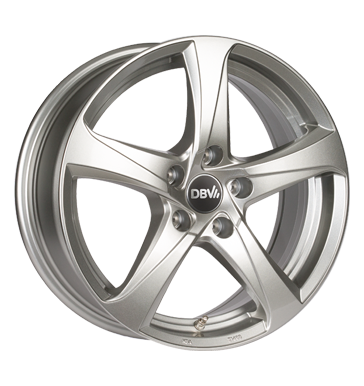 pneumatiky - 6.5x16 5x112 ET41 DBV 5SP 001 silber shadow silber glänzend lackiert tazn zarzen Rfky / Alu peugeot Cromodora Hlinkov disky