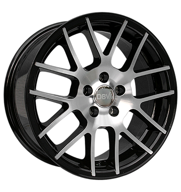 pneumatiky - 7.5x16 5x110 ET35 DBV Arizona schwarz schwarz poliert Prizpusoben & Performance Rfky / Alu Oldtimer dly ozdobnmi kryty pneus