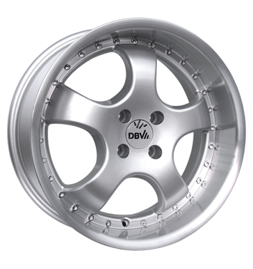 pneumatiky - 8x17 4x114.3 ET35 DBV Caribic Cup 3tlg. silber silber Horn poliert zesilovac Rfky / Alu psy Offroad All Terrain pneu b2b