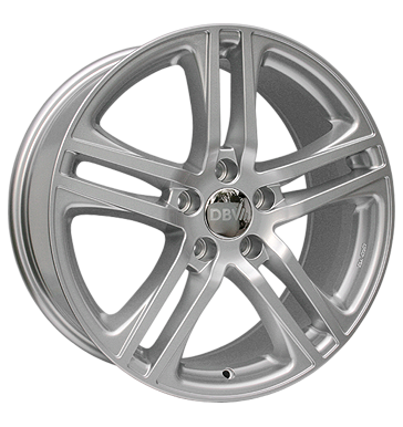 pneumatiky - 8x18 5x114.3 ET40 DBV Mauritius silber silber lackiert rucn vozk Rfky / Alu Barracuda Offroad Wintergreen pneu b2b