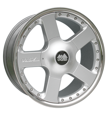 pneumatiky - 10x20 5x127 ET35 Delta Elements III silber silber Chrome Parts Rfky / Alu ozdobnmi kryty hardtops trhovisko