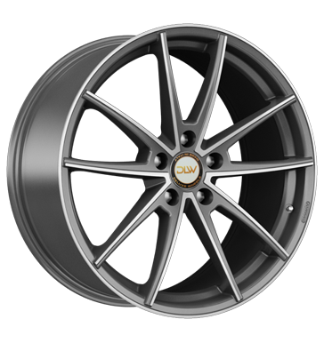 pneumatiky - 8.5x19 5x112 ET45 Deluxe Wheels Manay grau / anthrazit anthrazit matt Konturen poliert hasic prstroj Rfky / Alu Truck Winter od 17,5 