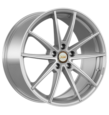 pneumatiky - 9x20 5x130 ET45 Deluxe Wheels Manay silber silber Konturen poliert Opel Rfky / Alu Offroad letn Spurverbreiterung Autoprodejce