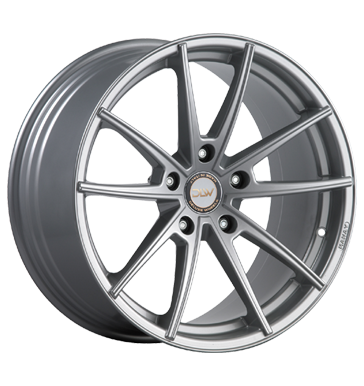 pneumatiky - 9x20 5x120 ET17 Deluxe Wheels Manay K silber silber kmh-Wheels Rfky / Alu AUTEC kompletnch systmu pneumatiky