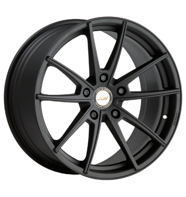 pneumatiky - 10.5x20 5x120 ET25 Deluxe Wheels Manay K schwarz schwarz matt mitsubishi Rfky / Alu Alutec Motorsport trziste