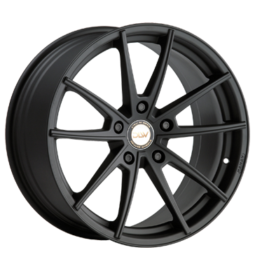 pneumatiky - 10.5x20 5x130 ET48 Deluxe Wheels Manay K schwarz schwarz matt ANZIO Rfky / Alu Hlinkov kola s pneumatikami Scooter Parts Autodlna