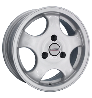 pneumatiky - 5.5x13 3x98 ET16 Dezent C silber silber Horn poliert koncovky Rfky / Alu Oldtimer psy Autoprodejce