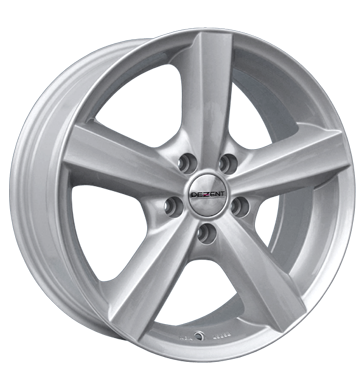 pneumatiky - 7.5x18 5x114.3 ET38 Dezent F silber highgloss kolobezka zvodn Rfky / Alu peugeot Truck Winter od 17,5 