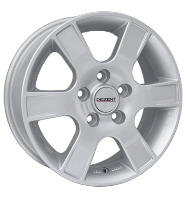 pneumatiky - 7.5x17 5x114.3 ET35 Dezent G silber silber lackiert MERCEDES BENZ Rfky / Alu Leichtkraftrad dly autokosmetiky disky