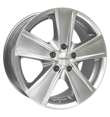 pneumatiky - 7.5x17 5x130 ET55 Dezent R silber highgloss zvedk Rfky / Alu Rim luzka (nhradn dly) Vyloucen pneumatiky