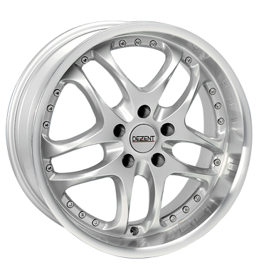 pneumatiky - 8x18 5x114.3 ET40 Dezent S silber silber Horn poliert Kola / ocel Rfky / Alu Vestaven navigacn systmy designov antny Autodlna