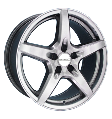 pneumatiky - 8x18 5x108 ET40 Dezent T silber highgloss GMP Italia Rfky / Alu Alutec Bund bundy Autodlna