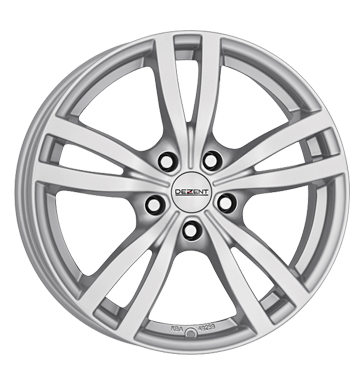 pneumatiky - 6.5x16 5x100 ET43 Dezent TC silber silver motocykl ventil Rfky / Alu peugeot tazn lana pneumatiky