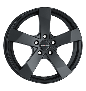 pneumatiky - 7.5x17 5x114.3 ET38 Dezent TD Dark schwarz black matt Alessio Rfky / Alu Felgenschlsser Lehk nkladn vuz cel rok pneu