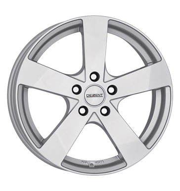 pneumatiky - 7.5x19 5x114.3 ET38 Dezent TD silber silber MERCEDES BENZ Rfky / Alu Wiechers SPORT Test-kategorie 1 trhovisko