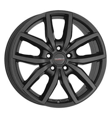 pneumatiky - 8.5x18 5x120 ET46 Dezent TE Dark schwarz black matt hyundai Rfky / Alu Momo zvodn auto b2b pneu