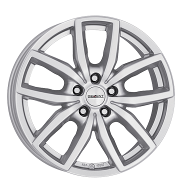 pneumatiky - 7.5x17 5x108 ET48 Dezent TE silber silber Hlinkov kola s pneumatikami Rfky / Alu Stresn nosic + stresn boxy Offroad All Terrain pneumatiky