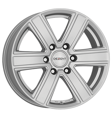 pneumatiky - 7x16 6x114.3 ET45 Dezent TJ silber silver Oldtimer Rfky / Alu Tomason Cel rok vuz disky