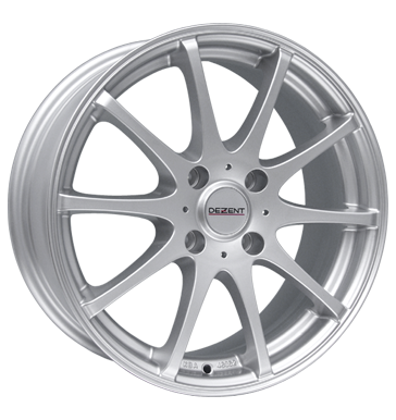 pneumatiky - 6.5x15 4x108 ET25 Dezent V silber silber Ecanto Rfky / Alu Auto-Tuning + styling vstrazn trojhelnky b2b pneu