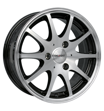 pneumatiky - 5x15 3x112 ET34 Dezent V Dark schwarz schwarz glänzend frontpoliert magma Rfky / Alu Vyloucen motocykl ventil pneu b2b