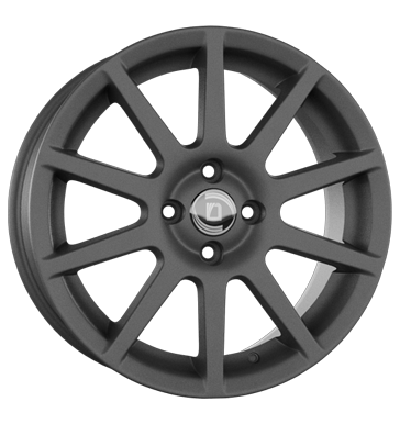 pneumatiky - 7x16 4x100 ET45 Diewe Wheels Allegrezza grau / anthrazit platin matt sportovn KOLA Rfky / Alu Speedline prejezdy pneu b2b