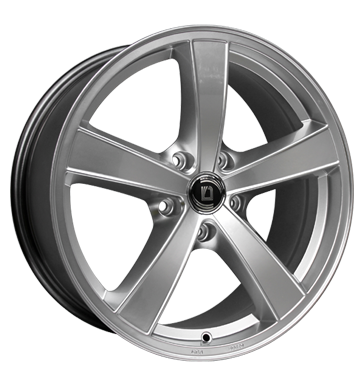 pneumatiky - 8x18 5x110 ET40 Diewe Wheels Trina silber Argento (silber) nosic kol Rfky / Alu Kola / ocel Tube: Kolo b2b pneu