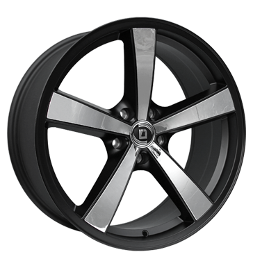 pneumatiky - 8x18 5x115 ET35 Diewe Wheels Trina schwarz Neroinox opravu pneumatik Rfky / Alu rucn nrad AZEV pneus